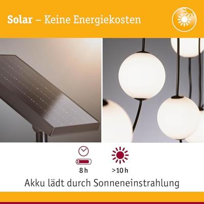 Paulmann 94913 Solar lichtketting Buiten Aantal lampen 3 Warmwit