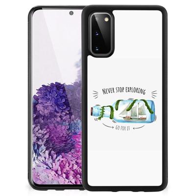 Samsung Galaxy S20 | Bumper Hoesje | Boho Bottle Samsung Galaxy S20 | Bumper Hoesje | Boho Bottle