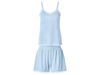 esmara Korte dames pyjama (Blauw, L (44/46))