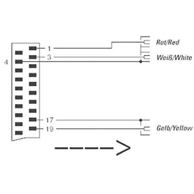 SpeaKa Professional SP-7870668 SCART / Cinch Adapter [1x SCART-stekker - 3x Cinch-koppeling] Zwart