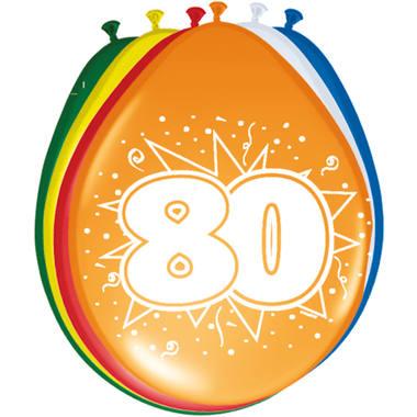 Ballonnen &apos;80&apos; (8 st)