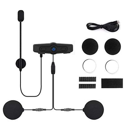 Albrecht 15540 headphones/headset Wireless Helmet Calls/Music Bluetooth Black