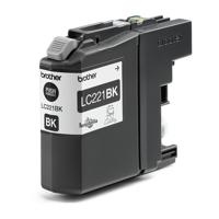 Brother Inktcartridge LC-221BK Origineel Zwart LC-221 BK - thumbnail