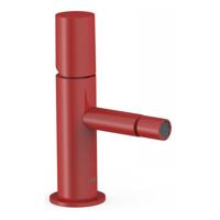 Bidetmengkraan Tres Study Exclusive 1-Knop Uitloop Recht 8 cm Rond Rood - thumbnail
