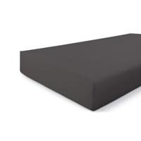 Walra Hoeslaken Jersey Stretch Antraciet-80 x 200/210 cm - thumbnail