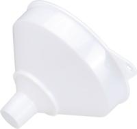 Hunersdorff Trechter | d. 253/50 mm | hoogte 190 mm | hogedruk-polyethyleen natuur | met zeef en overlooprand | 1 stuk - 953100 953100 - thumbnail