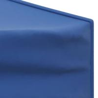 Partytent inklapbaar met zijwanden 2x2 m blauw - thumbnail