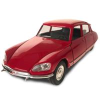Toys Amsterdam auto Citroën DS 1973 pull back 1:34 39 staal rood - thumbnail