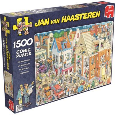 Jan van Haasteren De Bouwplaats - 1500 stukjes Jan van Haasteren De Bouwplaats - 1500 stukjes