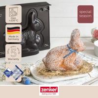 3D Paashaas Mallenset en 5 Paashaas Koekjesvormpjes - ZENKER - thumbnail