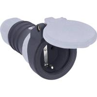 AS Schwabe 62311 Koppeling met randaarde 230 V Zwart, Grijs IP54 - thumbnail