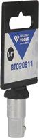 Brilliant Tools BT020911 BT020911 Dopsleuteladapter Aandrijving 1/4 (6.3 mm) 26 mm 1 stuk(s) - thumbnail