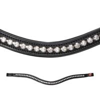 Kieffer Ultrasoft Amy Shine Hoofdstel zwart maat:cob - thumbnail