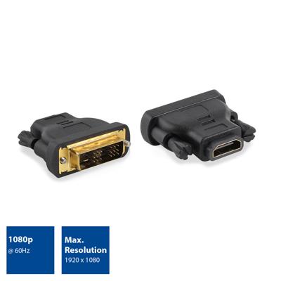 ACT AC7565 DVI-D Male / HDMI A Female Verloop Adapter