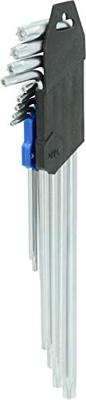 Brilliant Tools BT044019 Haakse schroevendraaierset T 10, T 15, T 20, T 25, T 27, T 30, T 40, T 45, T 50 9-delig - thumbnail