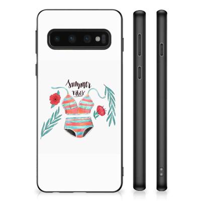 Samsung Galaxy S10 | Bumper Hoesje | Boho Summer Samsung Galaxy S10 | Bumper Hoesje | Boho Summer