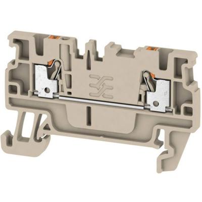 Weidmüller 1552790000 Doorgangsklem 3.5 mm Spanveer Grijs 100 stuk(s) Piece