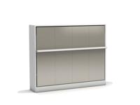 Tweepersoons Opklapbed 190x200cm - Couple - wit - Koudschuim tot 120 KG - thumbnail