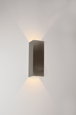 Wandlamp Artdelight Vegas 2 Lichts Small LED 2700K Dimbaar Aluminium