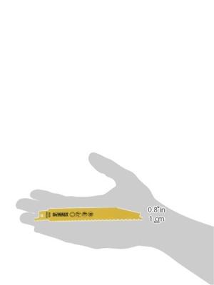 DeWalt Accessoires Reciprozaagblad BiM 150x1,4-3,35 Hout/Metaal - S123XF - DT2404-QZ