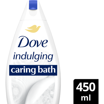 Dove Caring Bath Badcreme Indulging Cream 450 ml bij Jumbo Dove Caring Bath Badcreme Indulging Cream 450 ml bij Jumbo