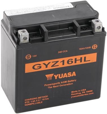 YUASA Battery gyz16hl agm