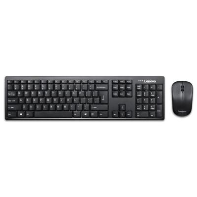 Lenovo GX30L66303 toetsenbord Inclusief muis Universeel QWERTY Amerikaans Engels Zwart