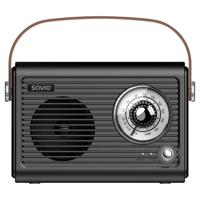 Savio RS-01 radio Draagbaar Zwart - thumbnail