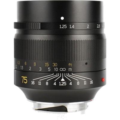 7Artisans 75mm f/1.25 Leica M-Mount FullFrame