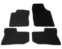 Automatten op maat - zwart stof - Peugeot 206 1998-2009 - thumbnail