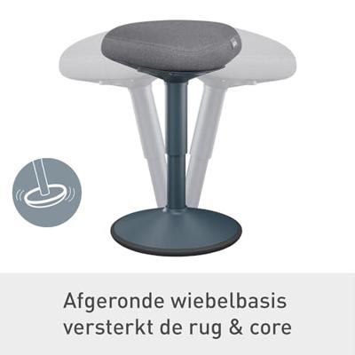 Leitz 65440089 bureau- en computerstoel Gecapitonneerde zitting Leitz 65440089 bureau- en computerstoel Gecapitonneerde zitting
