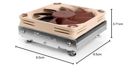 Noctua Kühler NH-L9i 17xx Processor Koeler 9,2 cm Beige, Bruin 1 stuk(s) - thumbnail
