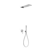 TRES Class inbouw regendouche met mengkraan incl. handdouche 20518003 - thumbnail