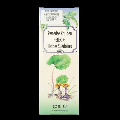 Marval&Vincent Zweedse kruiden elixer met kamfer 250 Milliliter