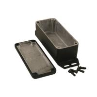 Hammond Electronics 1590WAFBK Universele behuizing 92.5 x 38.5 x 31 Aluminium Zwart 1 stuk(s) - thumbnail