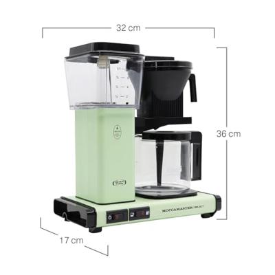 Moccamaster KBG Select Pastel Green koffiezetapparaat