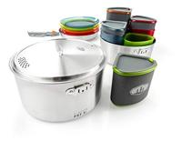 GSI Outdoors Glacier Stainless Camper Set Pan Multi - thumbnail