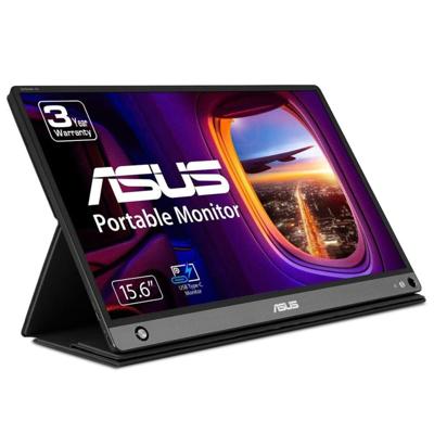Asus MB16AHP LED-monitor Energielabel F (A - G) 39.6 cm (15.6 inch) 1920 x 1080 Pixel 16:9 5 ms USB-C, Micro-HDMI IPS LED