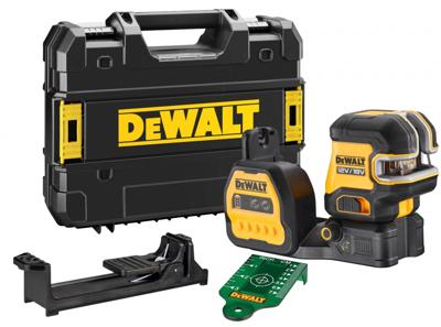DeWALT DCE825NG18 Zelfnivellerende 5-punt + kruislijnlaser groen 12V/18V XR Basic Body in TSTAK