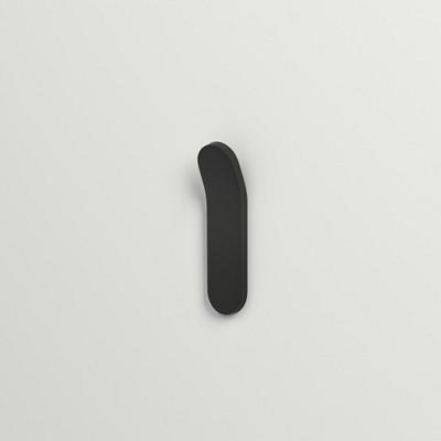 Handdoekhaak Instamat Arc Geborsteld Soft Zwart Handdoekhaak Instamat Arc Geborsteld Soft Zwart