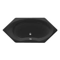 Xenz Orona ligbad 190x90x50cm met poten zonder afvoer Acryl Ebony mat (mat zwart/antraciet) 6861-29 - thumbnail