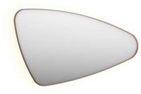 Ben Nature organische spiegel met LED verlichting en anti-condens 120x70cm rechts geborsteld koper - thumbnail