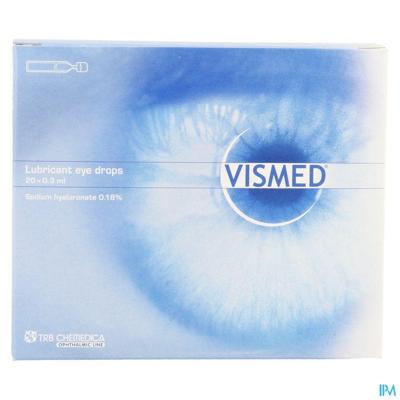 Vismed Bevochtigen Ogen 0,18% Fl 20 X 0,3ml