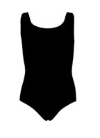 Papillon balletpakje zwart - thumbnail