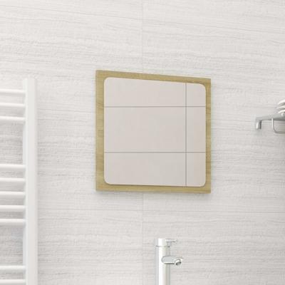 VidaXL Badkamerspiegel 40x1,5x37 cm spaanplaat sonoma eikenkleurig VidaXL Badkamerspiegel 40x1,5x37 cm spaanplaat sonoma eikenkleurig