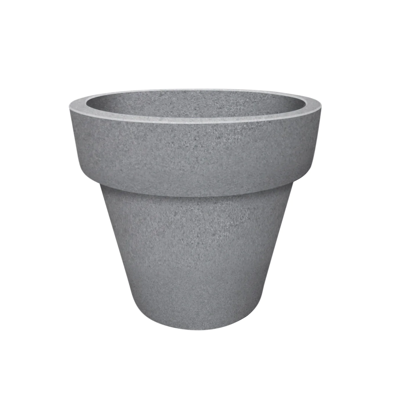 Kauri grote ronde 450L grijze plantenbak bloempot Prestige - Prestige Kauri grote ronde 450L grijze plantenbak bloempot Prestige - Prestige