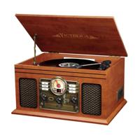 Victrola VTA-200B Draaitafel met riemaandrijving Mahonie - thumbnail