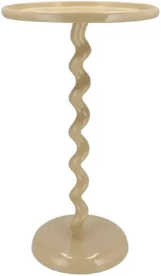 Daan Kromhout Design bijzettafel metaal sephora cozy 30x49cm sand
