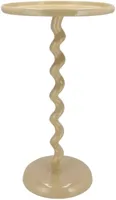 Daan Kromhout Design bijzettafel metaal sephora cozy 30x49cm sand - thumbnail
