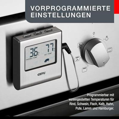 GEFU Digitale Braadthermometer met timer GEFU Digitale Braadthermometer met timer